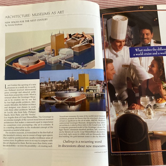 July 1995 edition, Architectural Digest Magazine - Picture 11 of 17